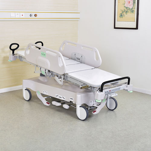 Emergency stretcher trolley - B02 - Hopefull Medical Equipment - hydraulic / foldable / Trendelenburg