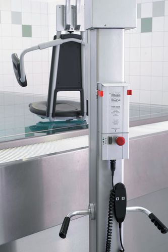 Electric patient lift - CAESAR - Horcher Medical Systems - ceiling-mounted / adult / pool