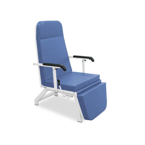Reclining patient chair - HM.2056 - Hospimetal - manual / with legrest