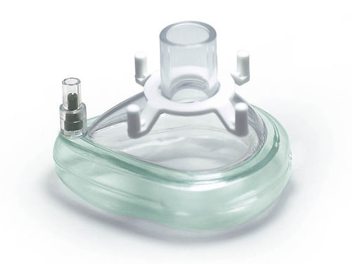 PVC anesthesia mask - 20160 - Hsiner - disposable / with valve