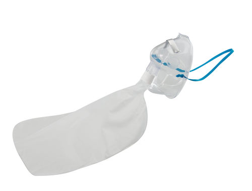 Facial ventilation mask - AERObag® - HBM06-HV2000E Hyperventilationsmaske - HUM - Gesellschaft für Homecare und Medizintechnik - non-invasive / for non-invasive ventilation / PVC