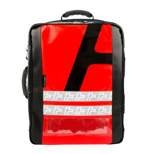 Emergency backpack - AEROcase® - EMS+ PROpack GT  - HUM - Gesellschaft für Homecare und Medizintechnik - for medical devices / shoulder strap / handle
