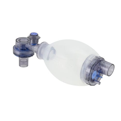 Pediatric manual resuscitator - AERObag® - HBB05-K - HUM - Gesellschaft für Homecare und Medizintechnik - silicone / with valve