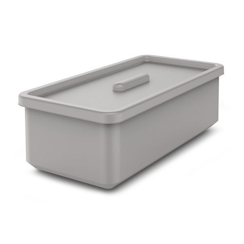 Instrument sterilization container - 7500882 - Hupfer Metallwerke GmbH & Co. KG - non-perforated