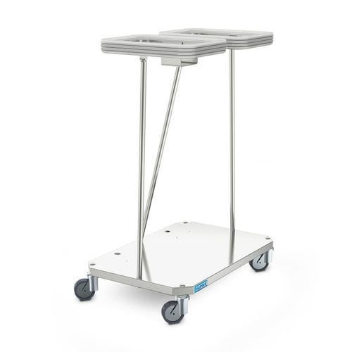 Dirty linen trolley - 7501092 - Hupfer Metallwerke GmbH & Co. KG - medical / transport / laundry