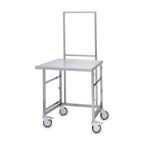 Medical instrument packing table - 7500217 - Hupfer Metallwerke GmbH & Co. KG - rectangular / on casters