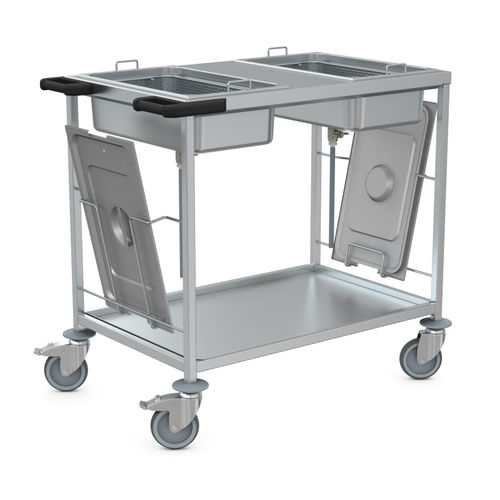 Surgical trolley - 7504541 - Hupfer Metallwerke GmbH & Co. KG - for surgical instruments / transport / storage