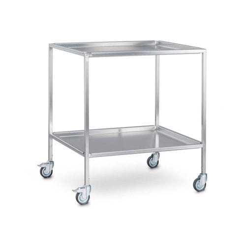 Surgical trolley - 7505709 - Hupfer Metallwerke GmbH & Co. KG - for instruments / stainless steel / mobile