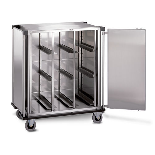 Sterile material trolley - CTW/VV 9StE 1249/754/1440 - Hupfer Metallwerke GmbH & Co. KG - logistics / transport / stainless steel