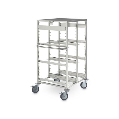 Sterile material trolley - CTW/O 6ISO 951/670/1142 - Hupfer Metallwerke GmbH & Co. KG - transport / logistics / stainless steel
