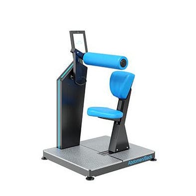 Abdominal crunch gym station - 5310 - HUR  - back extension / rehabilitation