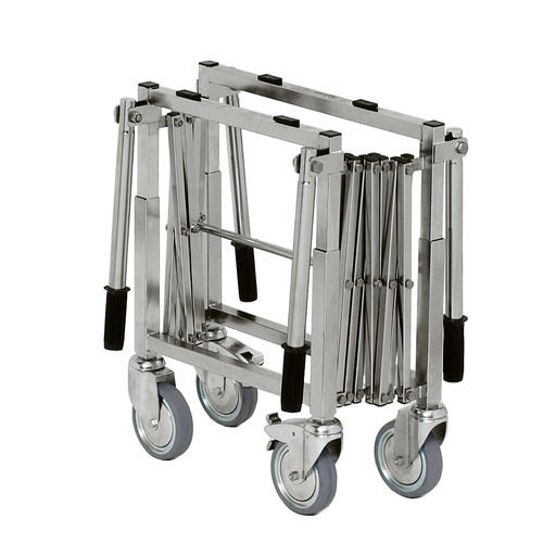 Transport mortuary trolley - MC000017 - HYGECO - presentation / manual / stainless steel