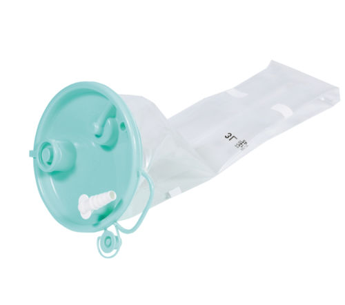 Body fluids suction jar - MC000116 - HYGECO - polycarbonate / polyethylene / single-use