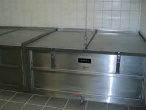 Stainless steel body preservation tank - 40051 - HYGECO