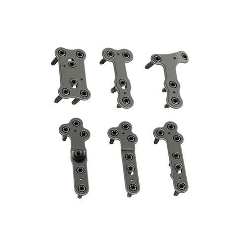 Foot arthrodesis plate - FLS - I.T.S.   - locking / metallic