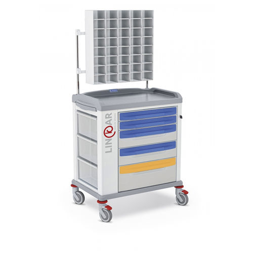 Medical trolley - LINKAR 329572 - Malvestio - Furniture for healthcare facilities - suture / cleaning / 5-drawer