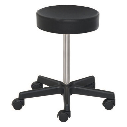 Healthcare facility stool - 23131 - Inmoclinc - height-adjustable / swivel / on casters