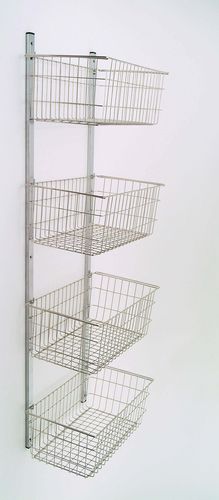 Wall-mount support - 20400 - Inmoclinc - stainless steel / basket