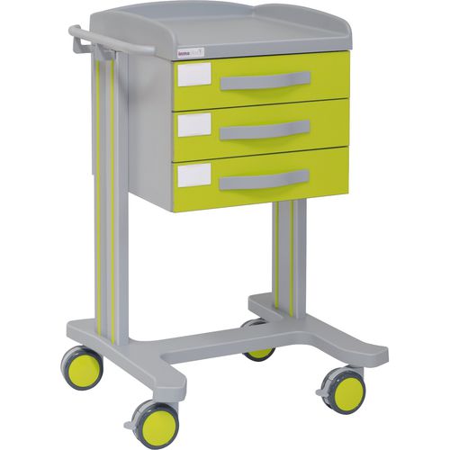 Hospital trolley - 70020 - Inmoclinc - multi-function / 3-drawer