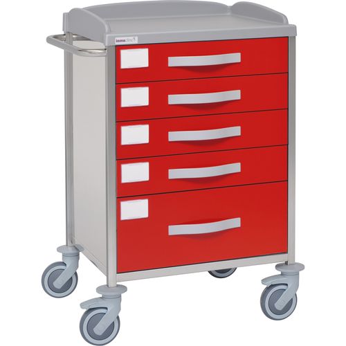 Hospital trolley - 10500 - Inmoclinc - intensive care / multi-function / stainless steel