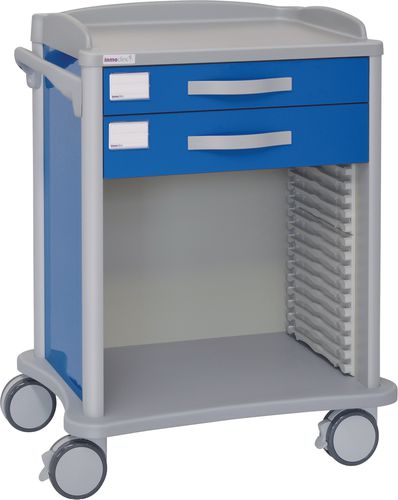 Hospital trolley - 50030 - Inmoclinc - multi-function / 2-drawer