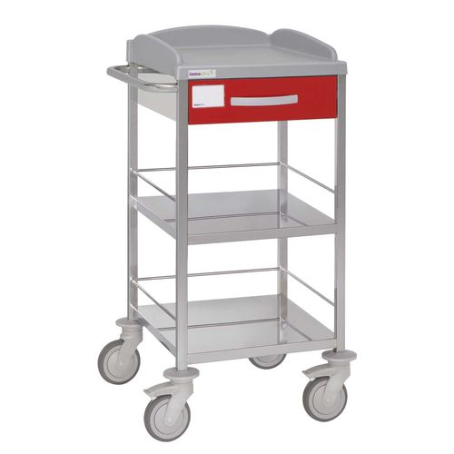Hospital trolley - 10405 - Inmoclinc - for general purposes / multi-function / stainless steel