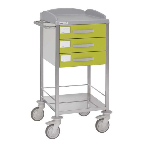 Hospital trolley - 10415 - Inmoclinc - for general purposes / multi-function / stainless steel