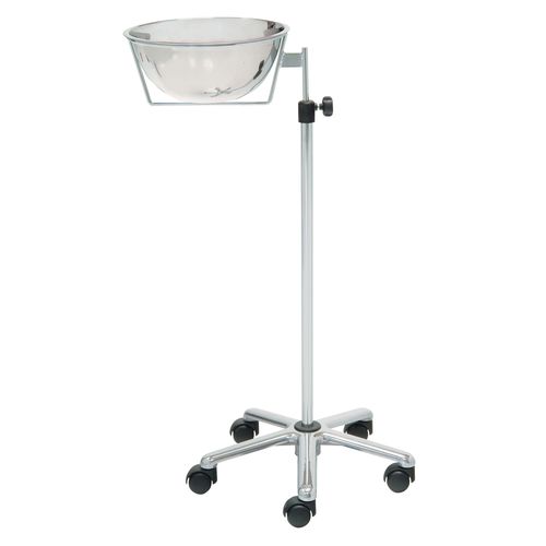 Trolley-mounted surgical basin stand - 22203 - Inmoclinc
