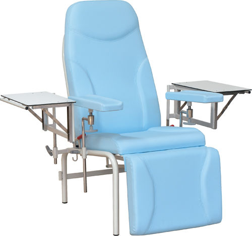 Manual blood donor chair - 21184 - Inmoclinc - 3-section / fixed-height / reclining