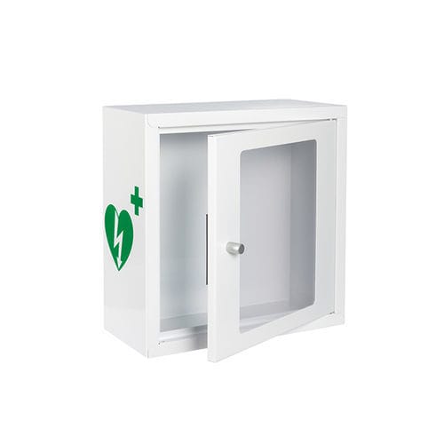 Security cabinet - Innomed Medical - for defibrillator / with door / wall-mounted