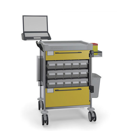 Medical trolley - 1813 Y - Insausti - medication / medicine distribution / stainless steel