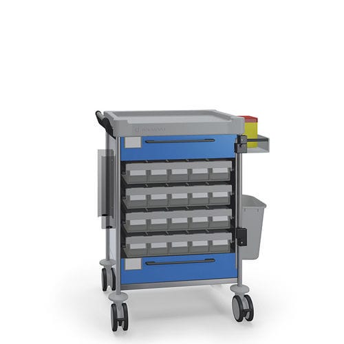 Medical trolley - 1894 B - Insausti - medication / medicine distribution / stainless steel