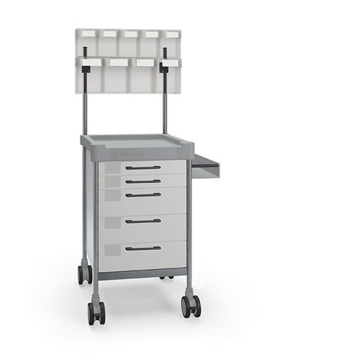 Medical trolley - Q004LW W - Insausti - treatment / stainless steel / polyethylene