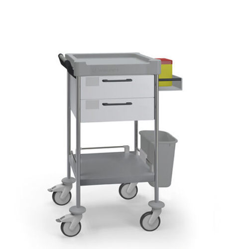 Medical trolley - Q102 W - Insausti - treatment / stainless steel / polyethylene
