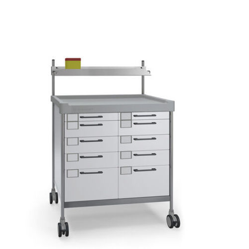 Medical trolley - 3818 W - Insausti - for general purposes / multi-function / stainless steel