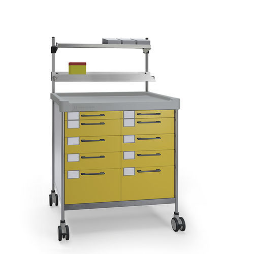 Hospital trolley - 3830 Y - Insausti - for operating rooms / for instruments / for medical devices