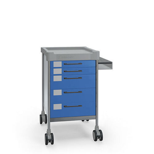 Medical trolley - Q001LW B - Insausti - treatment / stainless steel / polyethylene