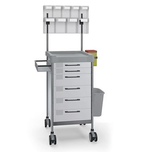 Medical trolley - Q064 W - Insausti - treatment / multi-function / stainless steel