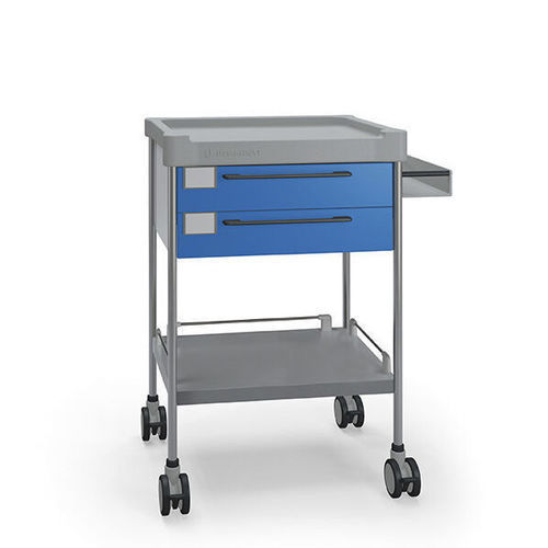 MRI trolley - 3102MRI B - Insausti - multi-function / stainless steel / polyethylene