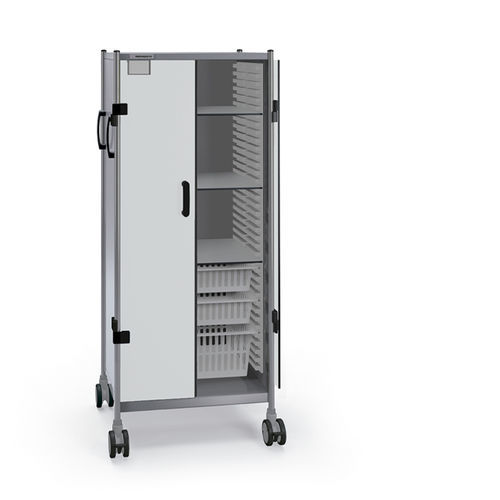 Operating room trolley - 706 DN.(3)60.(2)72.73 - Insausti - storage / stainless steel / with basket