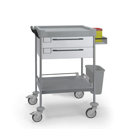 Medical trolley - 1601 W.AXWD12.WS12 - Insausti - treatment / stainless steel / polyethylene