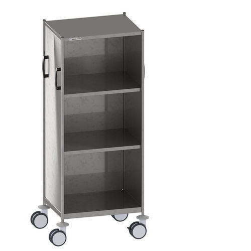 Hospital trolley - 603 OP - Insausti - transport / stainless steel / 2-shelf