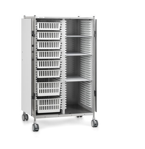 Operating room trolley - 720 DN.(3)62.(6)72.(2)73 - Insausti - storage / stainless steel / with tray