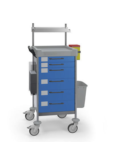 Medical trolley - Q136 B - Insausti - treatment / stainless steel / polyethylene