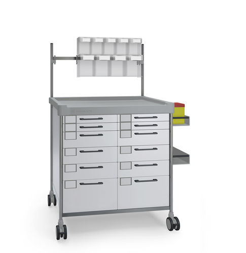 Intensive care trolley - 3860 W - Insausti - anesthesia / for operating rooms / hospital