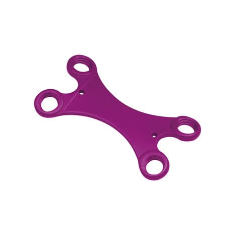 Foot compression plate - Intercus - locking / metallic