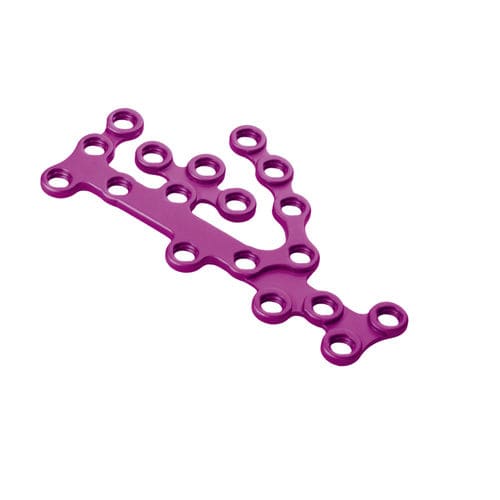 Calcaneus compression plate - RIMBUS - Intercus - locking / metallic