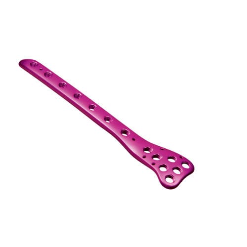 Femoral periprosthetic plate - Intercus - distal / locking / metallic