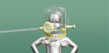 CPAP therapy oxygen hood - StarMed - Intersurgical 
