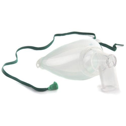 Tracheotomy tracheotomy mask - 1200050 - Intersurgical  - PVC / adjustable / transparent